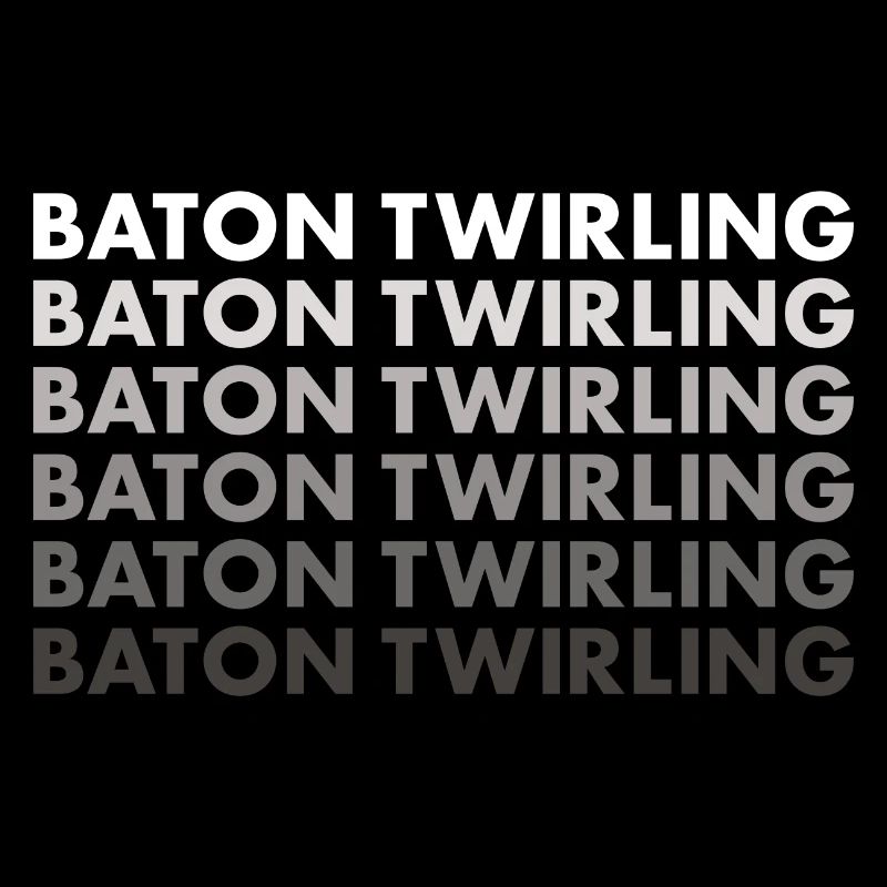 Bâton Twirler Bâton Twirling
