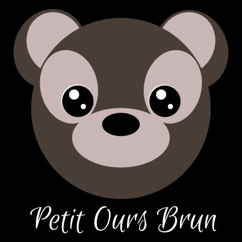 Petit Ours Brun Cute