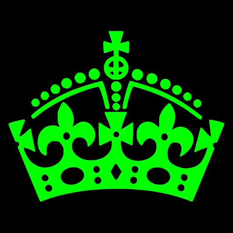 Keep Calm Krone / crown