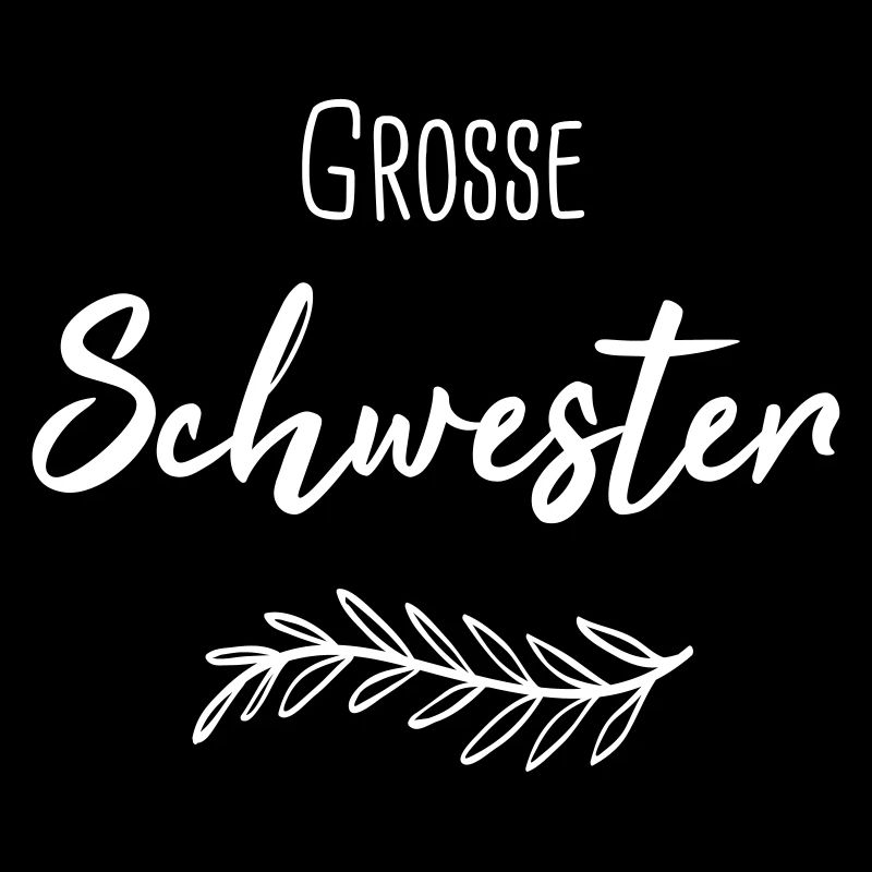 Große Schwester - Schwestern - Partnerlook