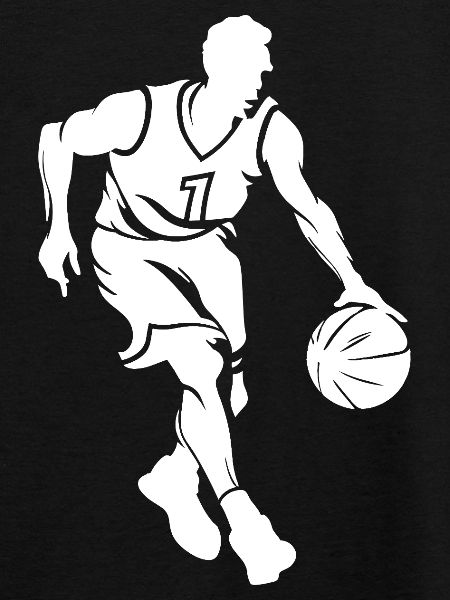 Basketballer Zeichnung