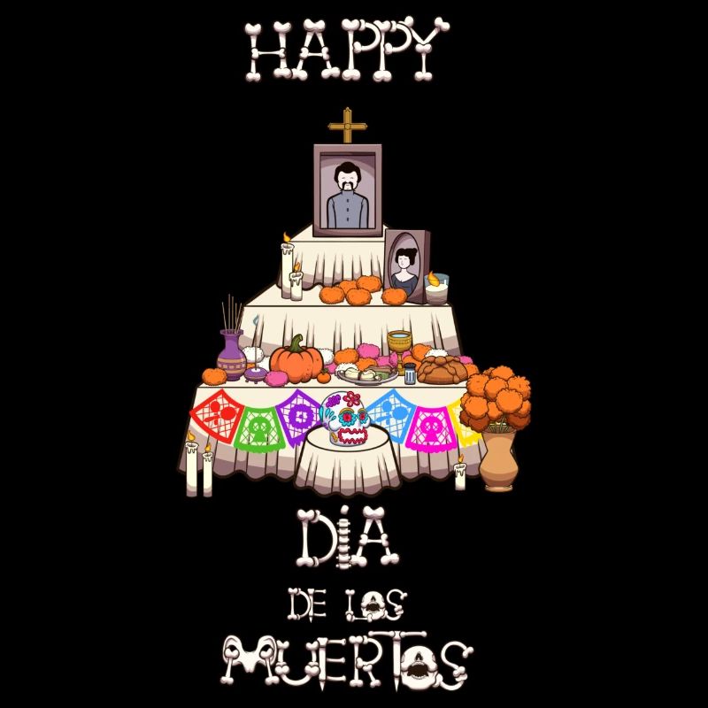 Dia De Los Muertos Altar