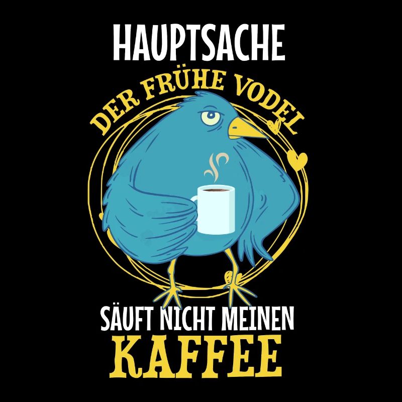 Lustiges Morgenmuffel Spruch Design