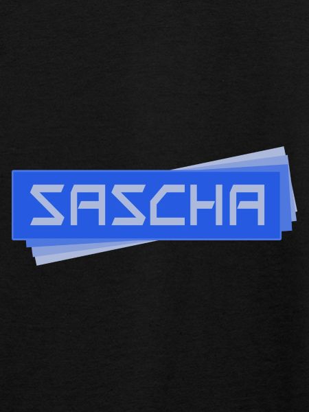 Namensschild SASCHA Sascha