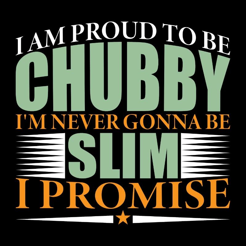Proud and Chubby Statement Tee