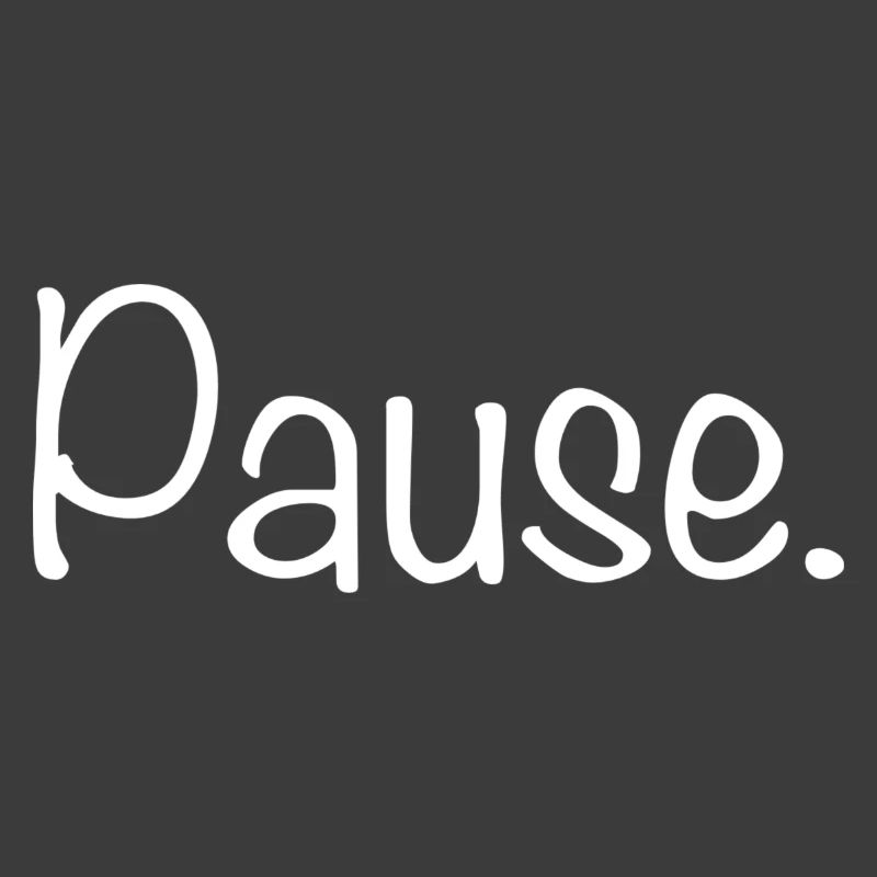 Pause. Wochenende Spruch