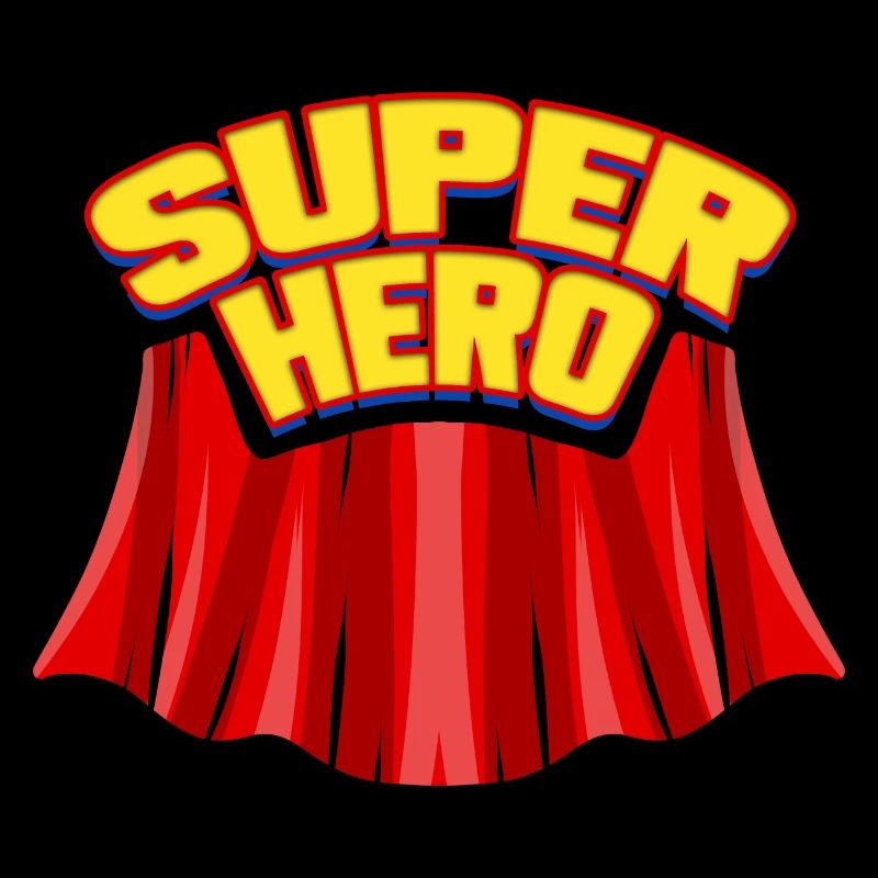 Superheld Umhang