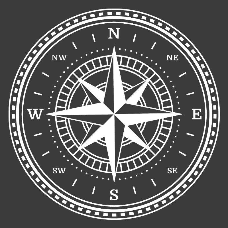 Wind Rose Compass Navigation