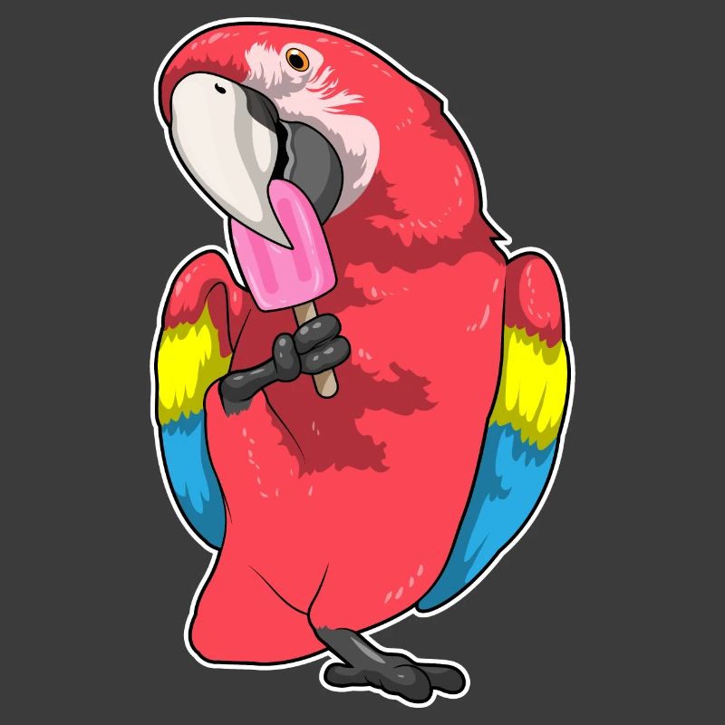 Popsicles perroquets