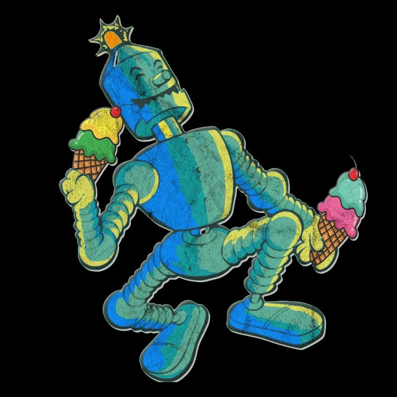 Enfants de glace Robot