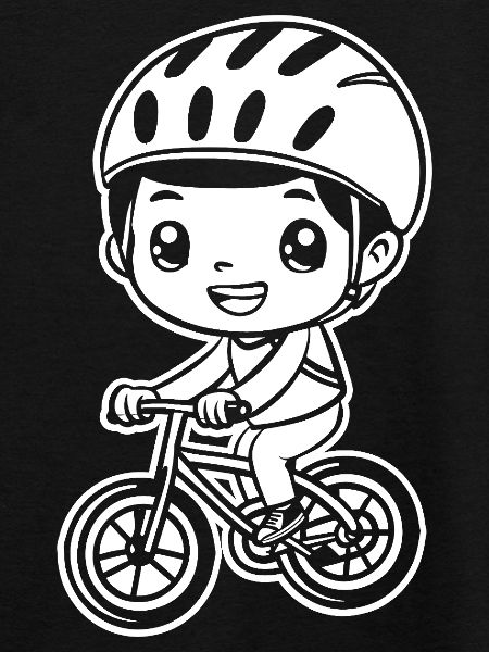 Kleiner Radfahrer
