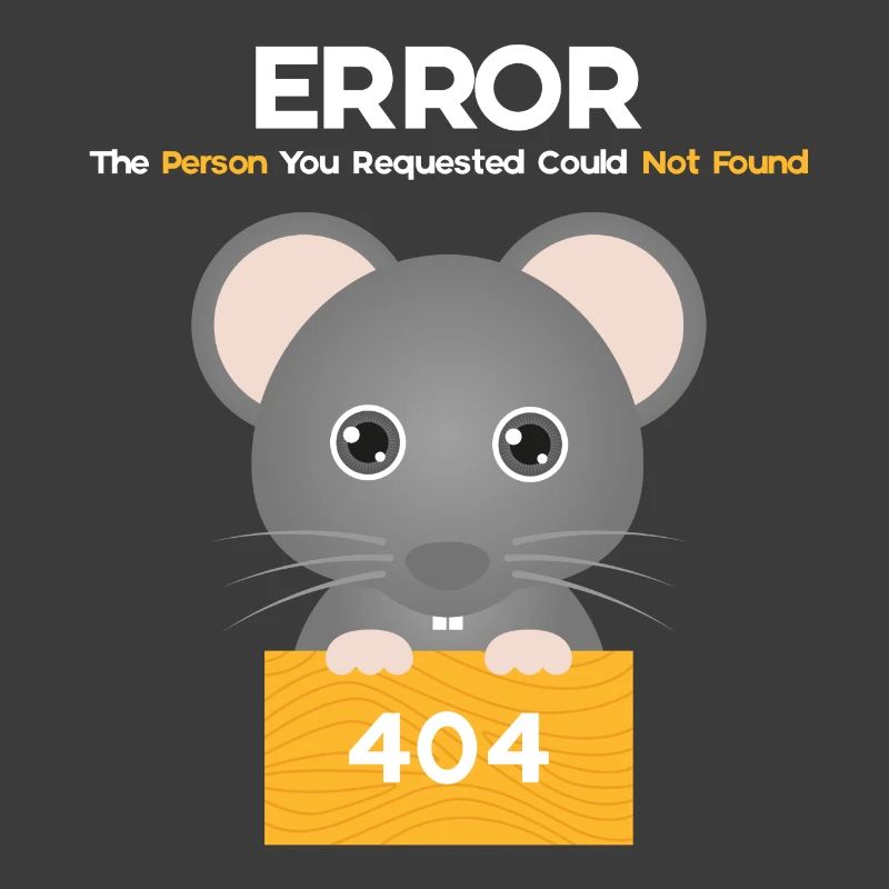 Error 404 Mouse