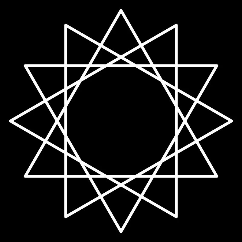 Twelve-pointed star
