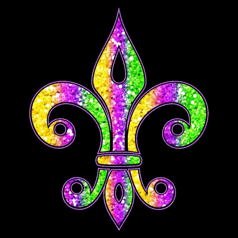 Fleur de Lis, lily, Mardi Gras Mardi Gras