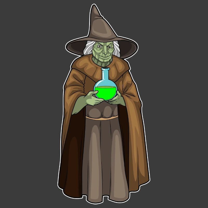 Witch Halloween Magic Potion