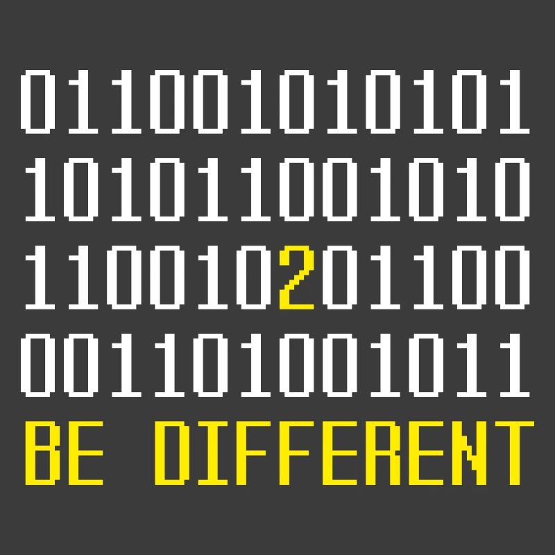 Be different