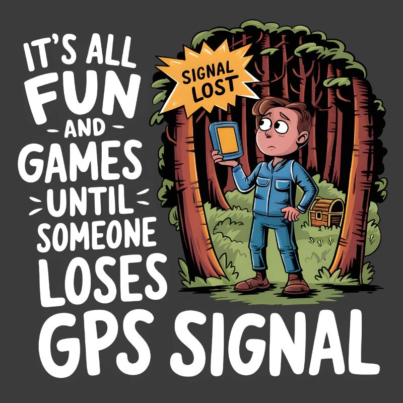 C’est amusant jusqu’à ce que le signal GPS soit perdu – Geocaching