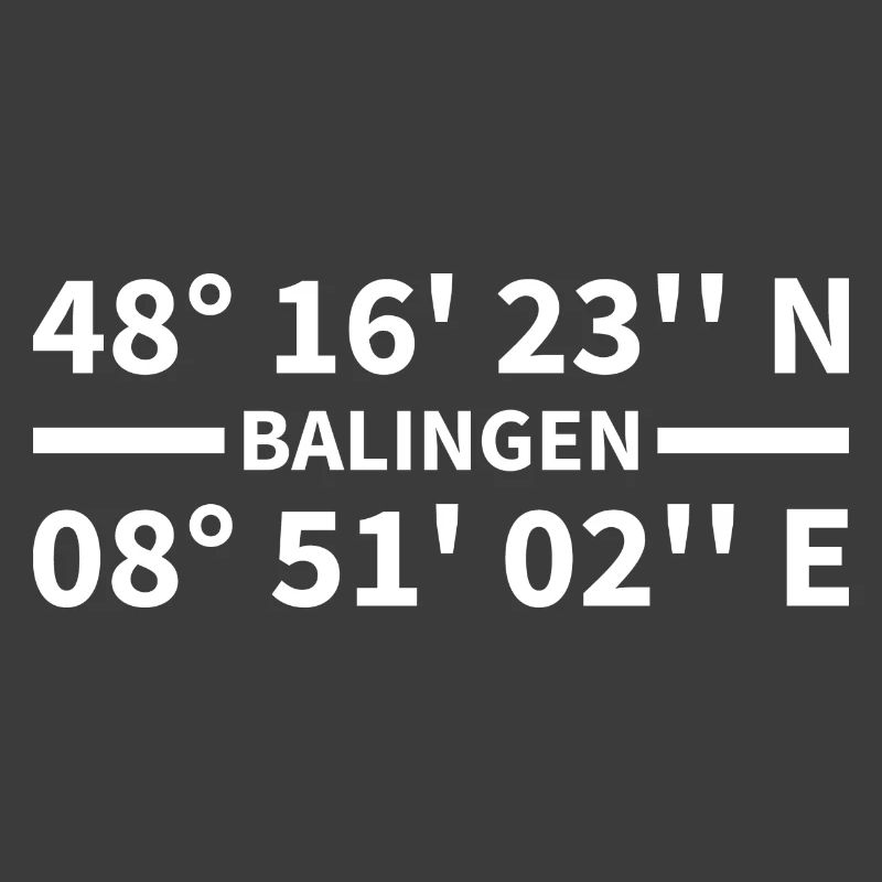 Balingen coordinates