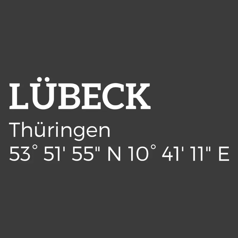 Lübeck Thuringia coordinates