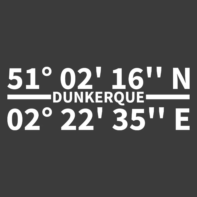 Coordonnées de Dunkerque