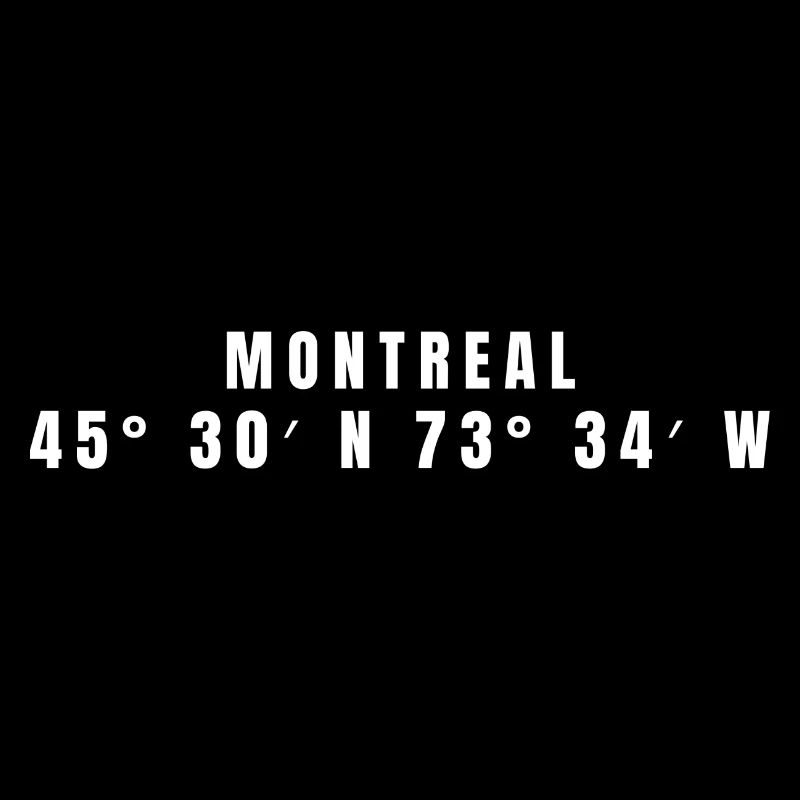 Montreal, Canada Coordinates