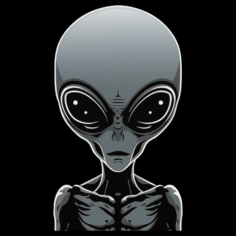 Alien gris