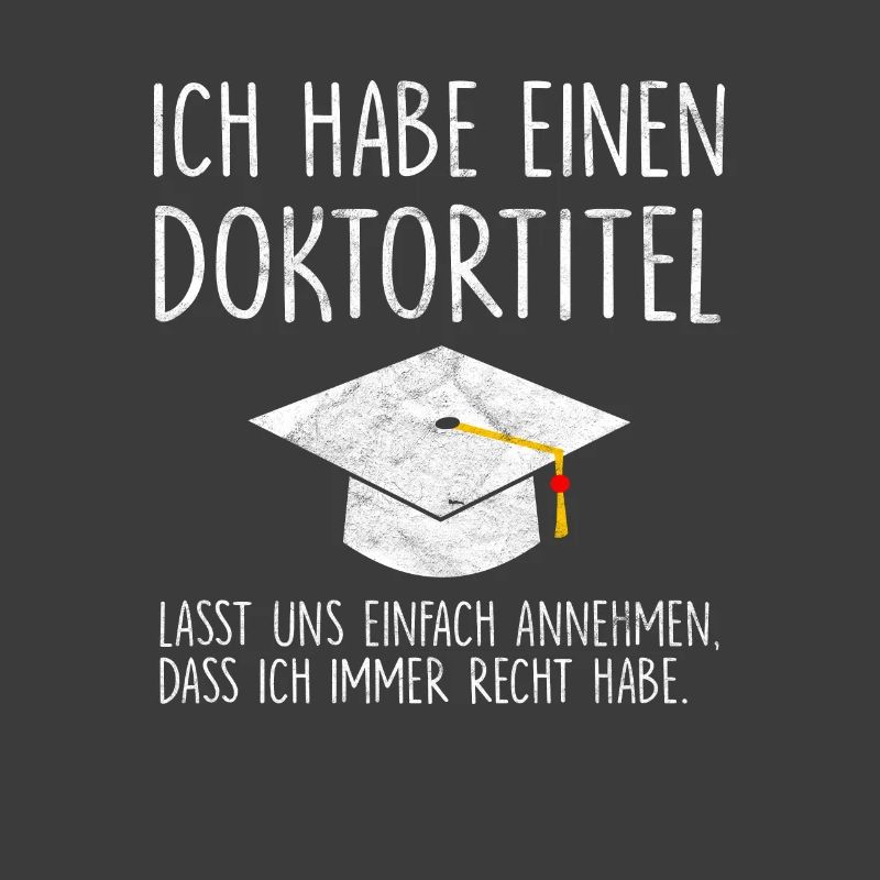 Dr Doktortitel Doktor Studium Geschenk