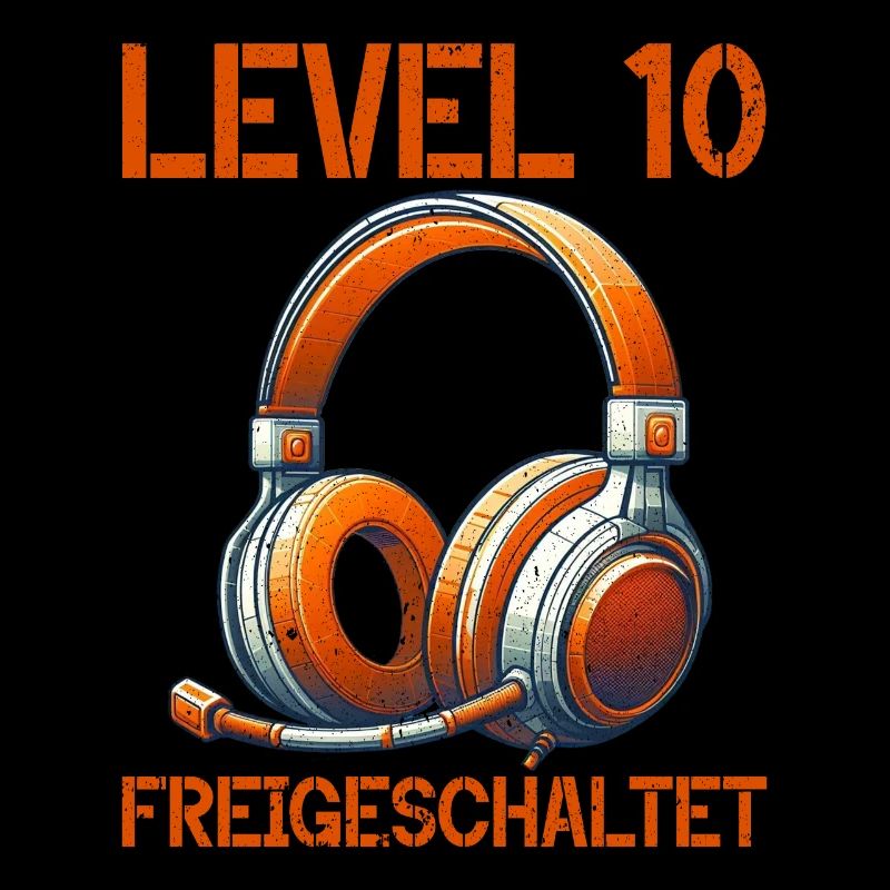 Level 10 Freigeschaltet Gaming Geburtstag PC