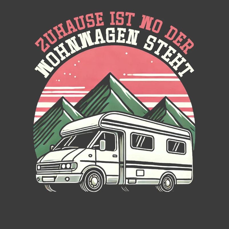 Camper Wohnwagen Lagerfeuer Campingurlaub