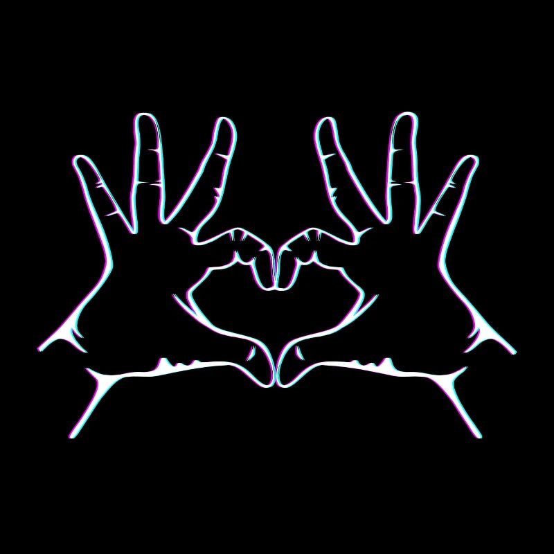 hand herz geste