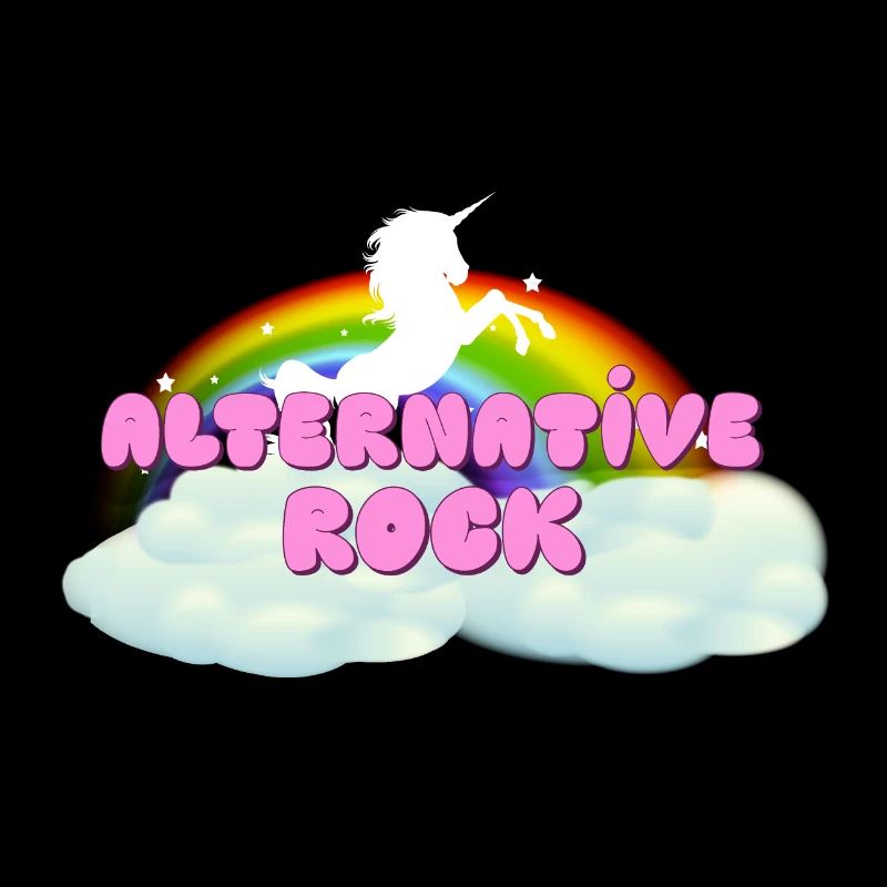 Alternative Rock Rainbow Unicorn