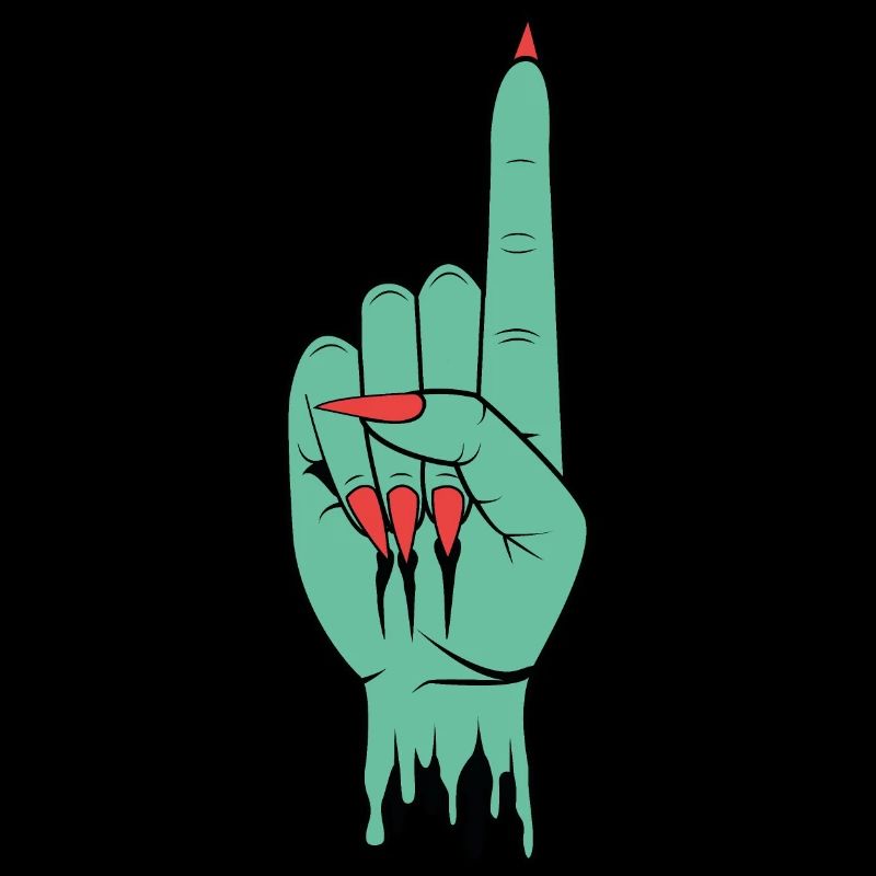 SpaceHoop - Blue Hand