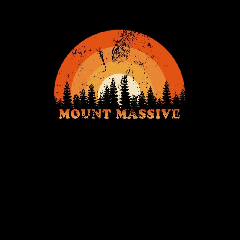 Vintage Monture Massive Fan rétro Cool coucher de soleil