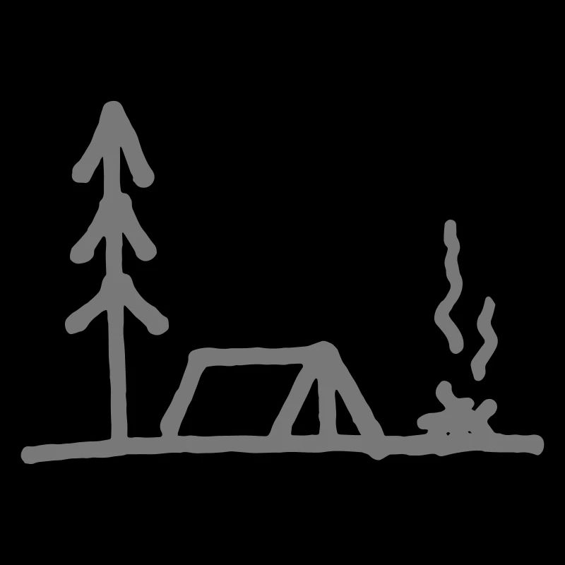 A break on the mountain, of course with the tent!