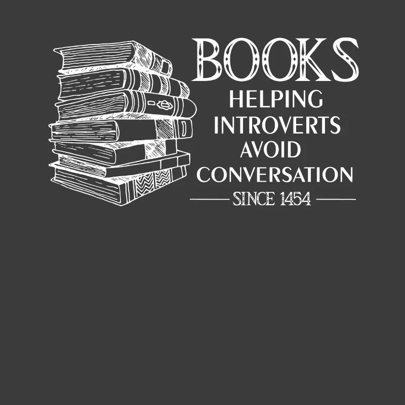 Books Introverts Avoid Conversation Introvert Book