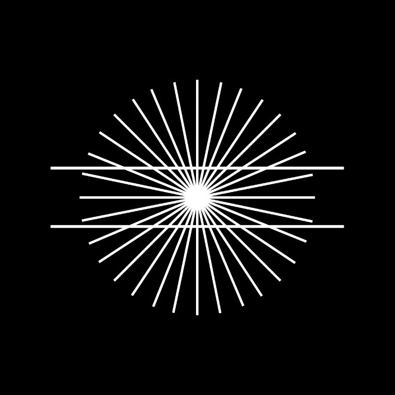 Optical illusion Gift Equal Long Parallel