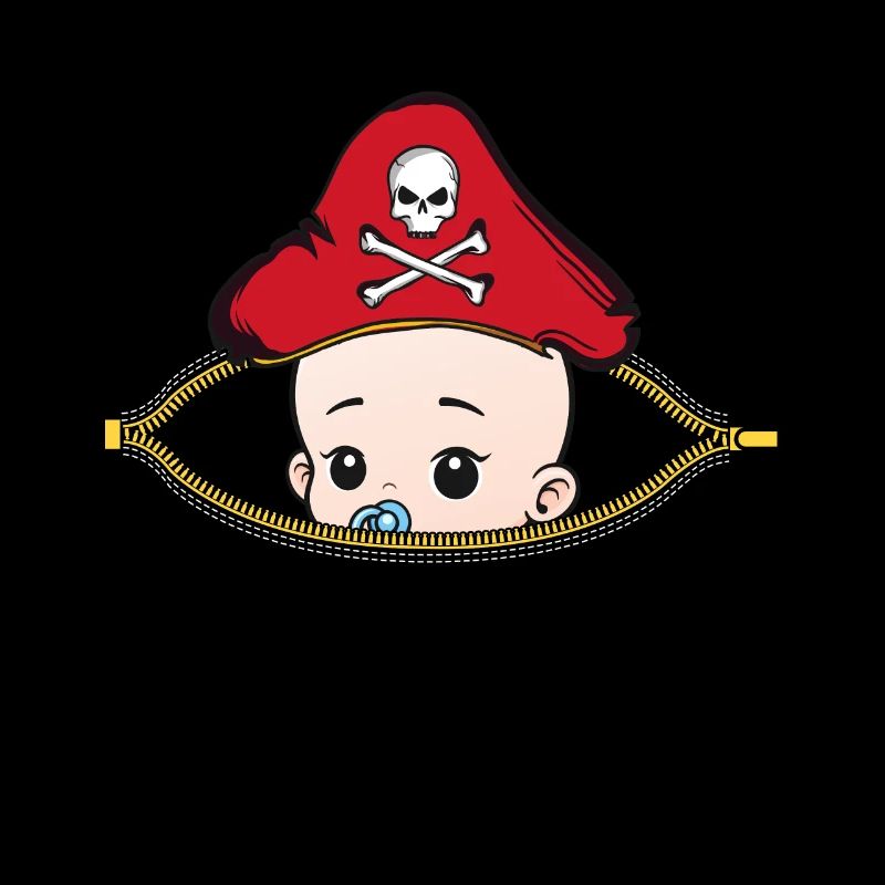 Grossesse cadeau de pirate enceinte