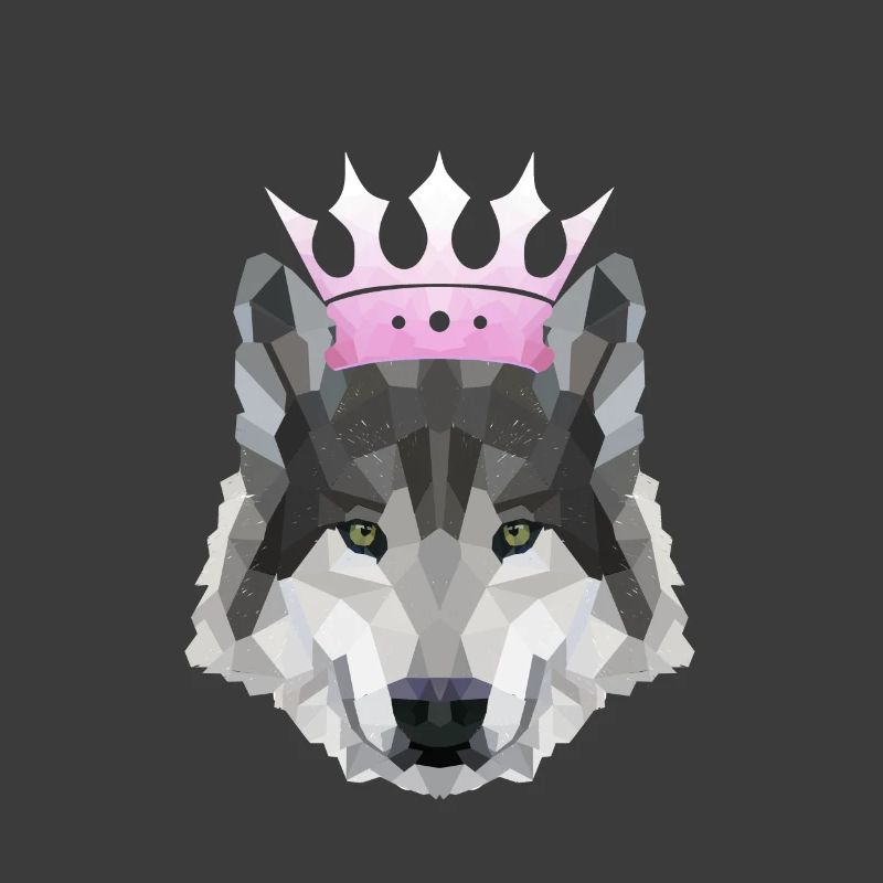 Crown POLYGON WOLF Husky Wolves Pack