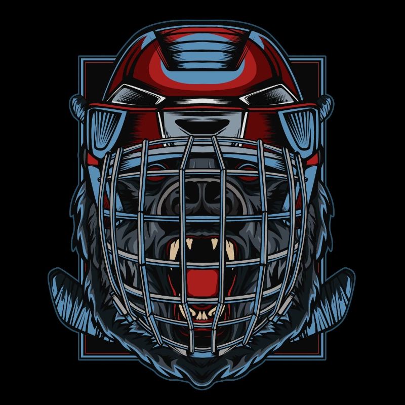 Hockey Wolf Wolves Wolfpack Ice Hockey Predator