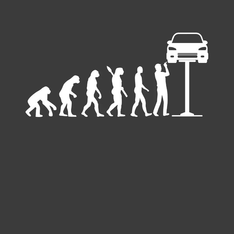 Mechanic Evolution Car Screwdriver Gift