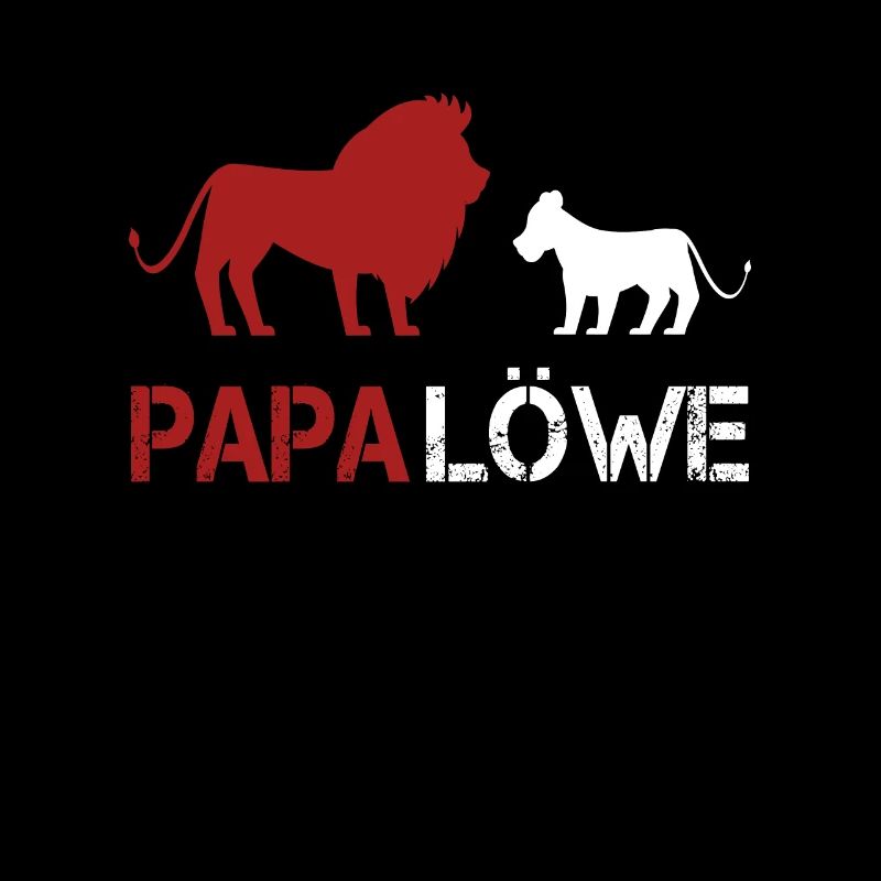 Papa Löwe - Vater und Kind Geschenk