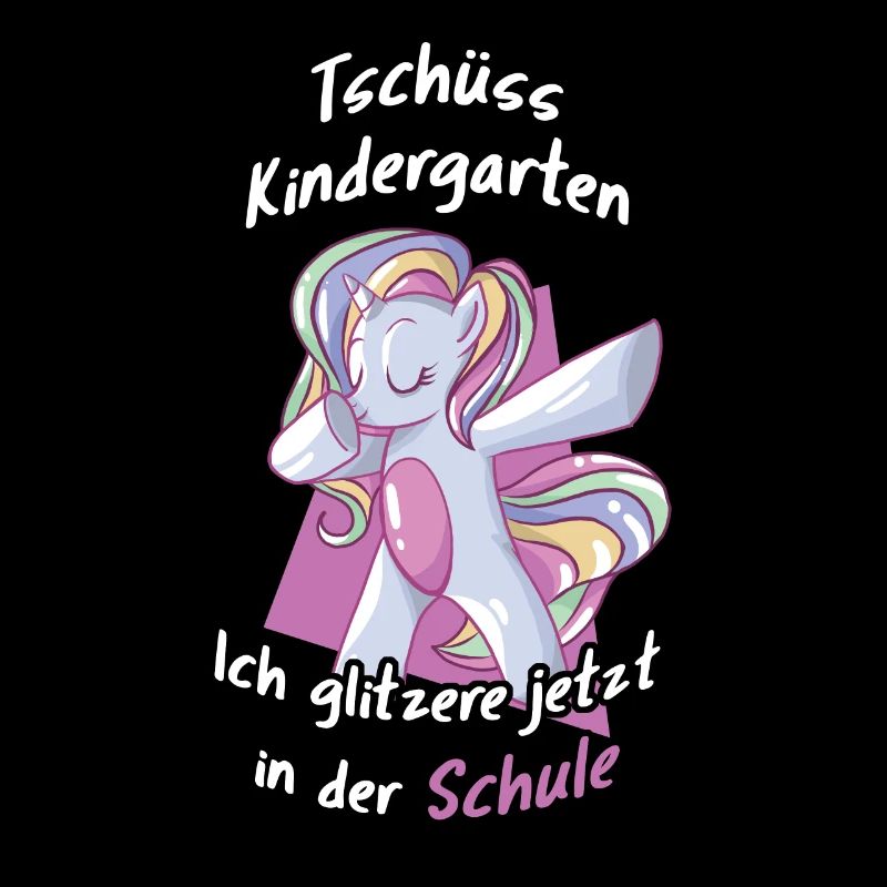 Schulbeginn Grundschule Schulanfang Einhorn