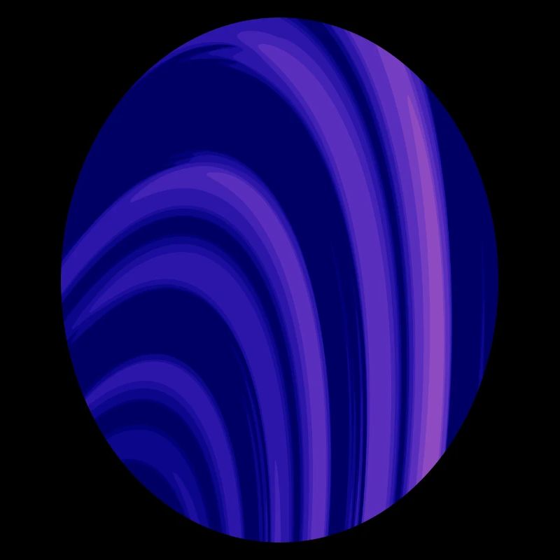 Fraktal Ringe Oval