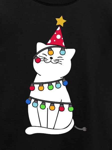Weihnachten Katze