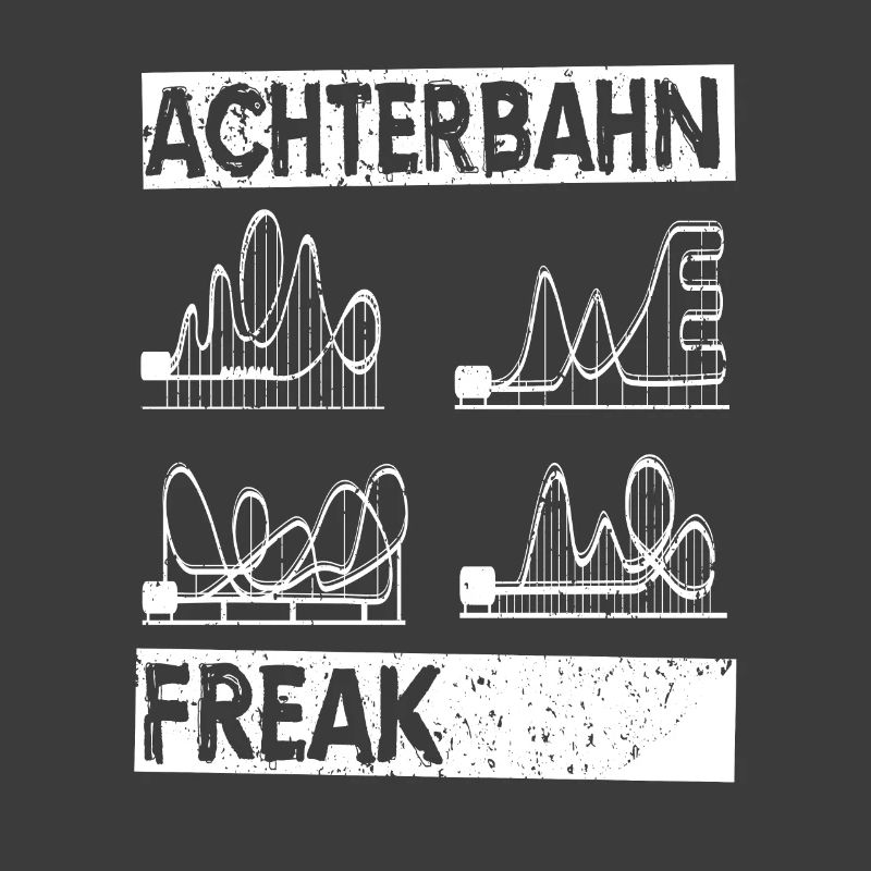 Achterbahn Rollercoaster Freizeitpark Geschenkidee