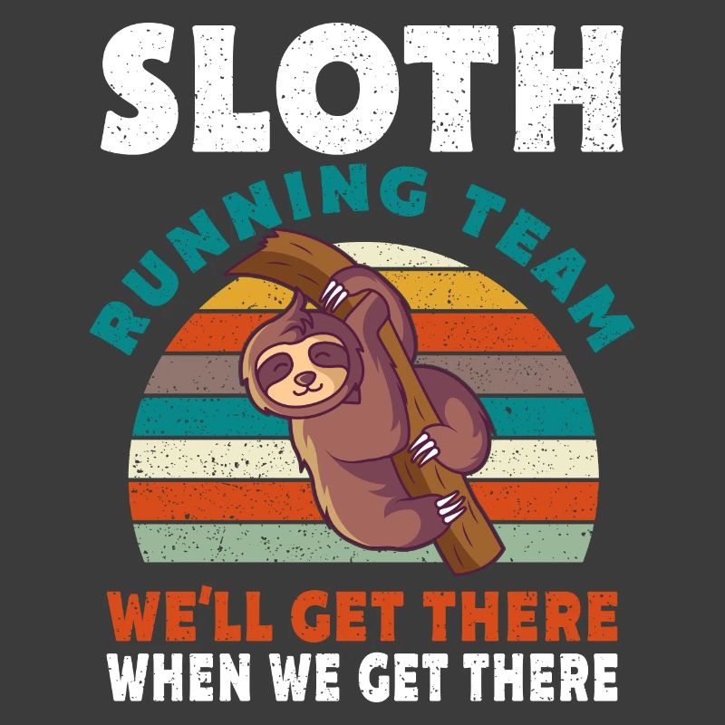 Sloth Running Team Geschenk