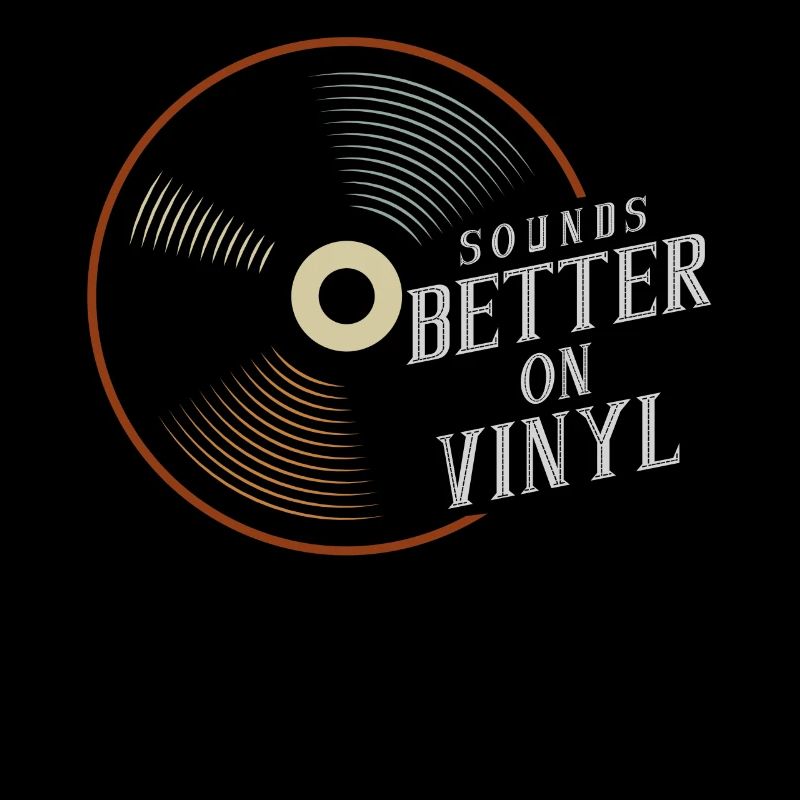 Sounds Better On Vinyl DJ Audiophile Gift