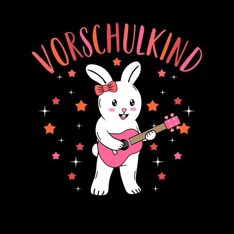 Vorschulkind Vorschule Hase Mädchen