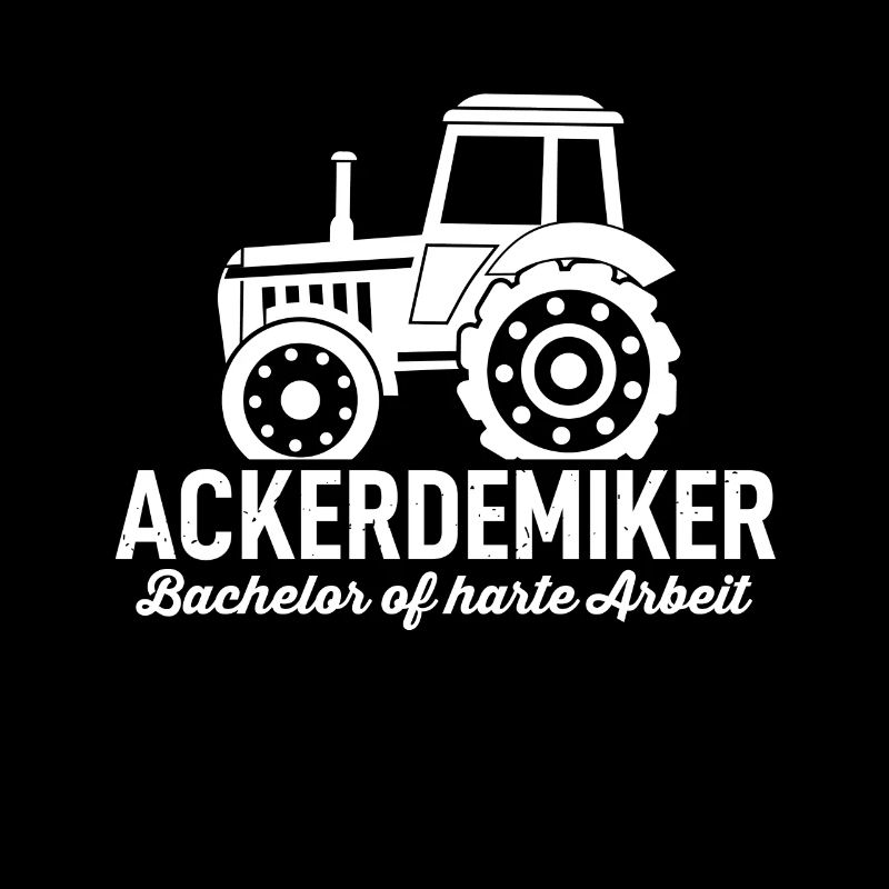 Ackerdemiker Biobauer Bauer Landwirt Trecker Jungs