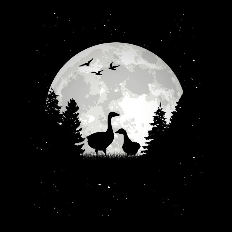 Goose Moon Goose Goose BreederGift